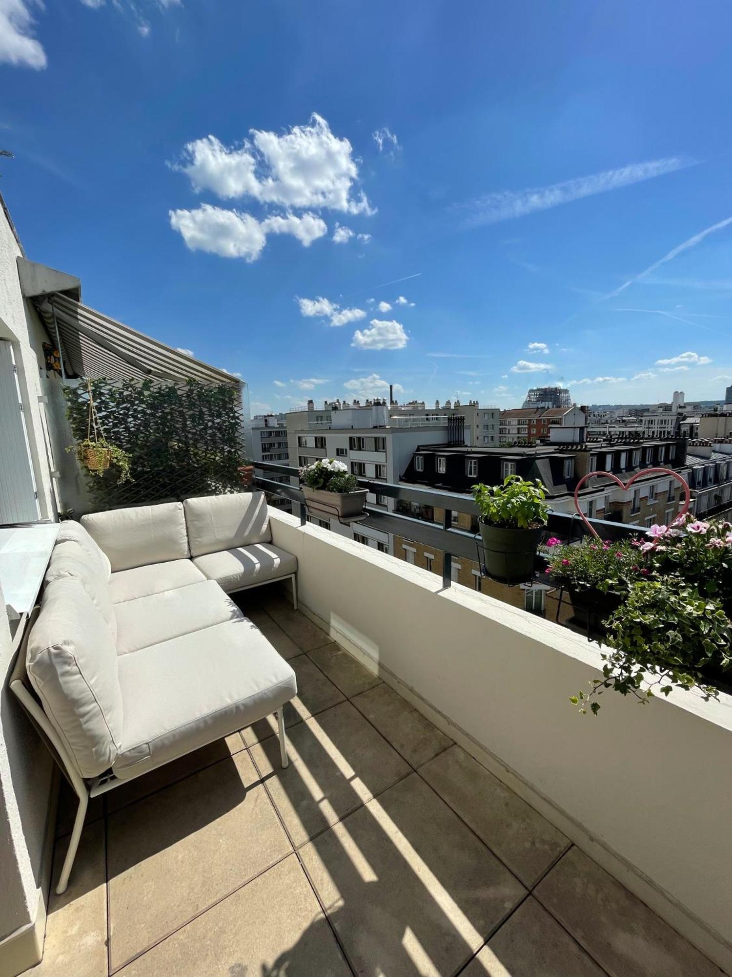 Home F8 - Terrace Paris'S View, Eiffel Tower Area Buitenkant foto
